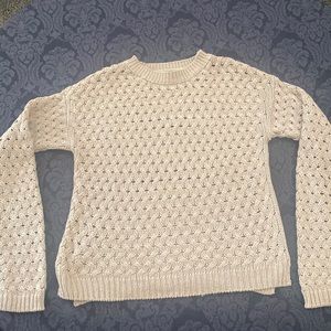 Loose Knit cropped sweater